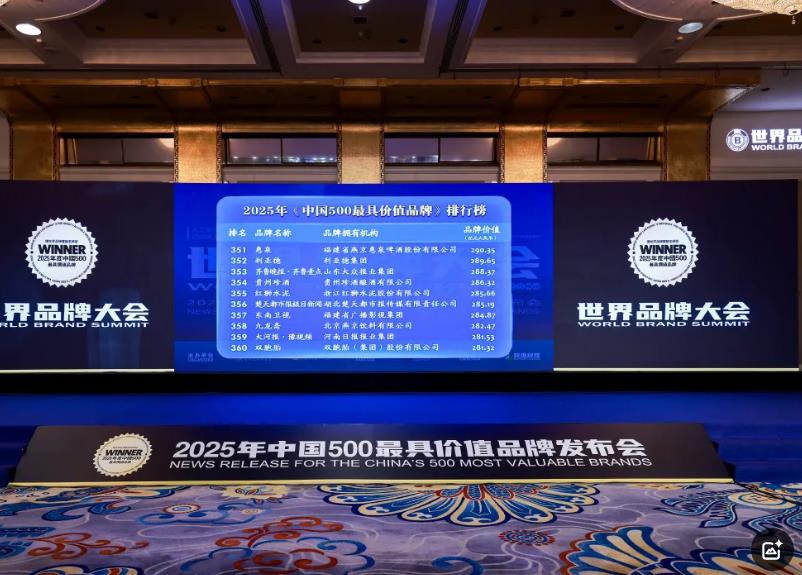 星空官网荣膺“中国500最具价值品牌”，彰显科技品牌强劲实力